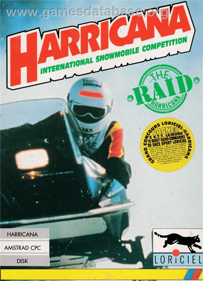 Harricana - International Snowmobile Race - Amstrad CPC - Artwork - Box