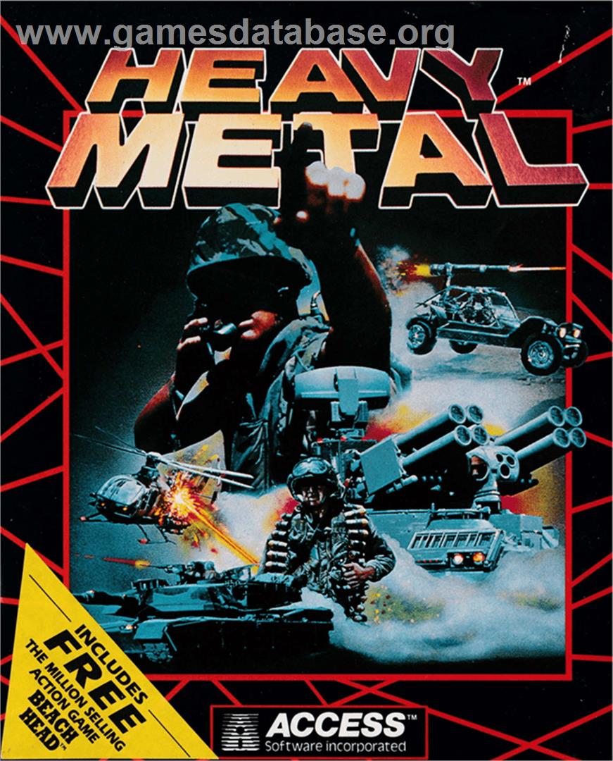 Heavy Metal - Amstrad CPC - Artwork - Box