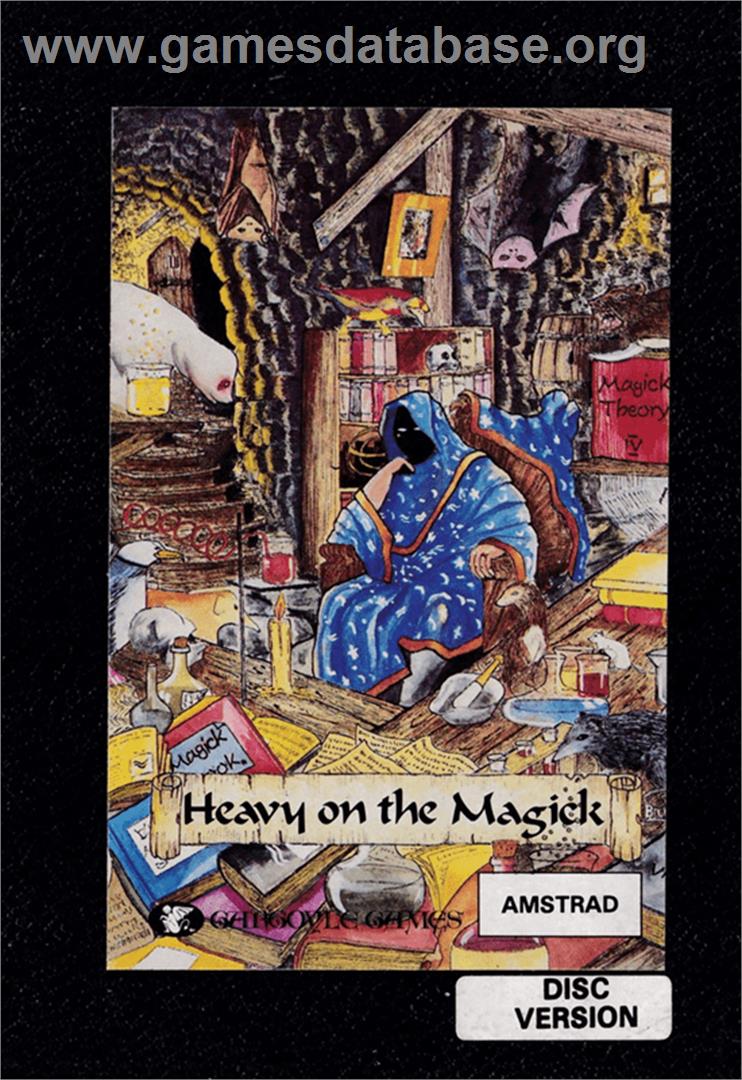 Heavy on the Magick - Amstrad CPC - Artwork - Box