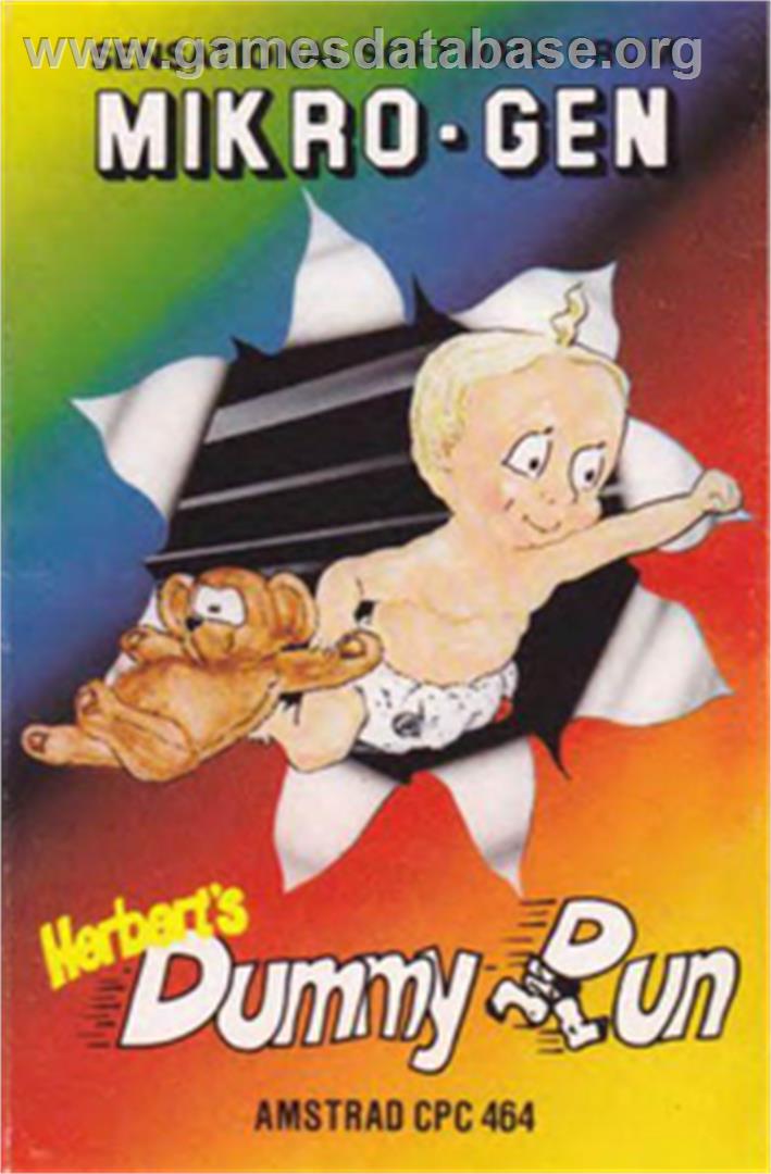 Herbert's Dummy Run - Amstrad CPC - Artwork - Box