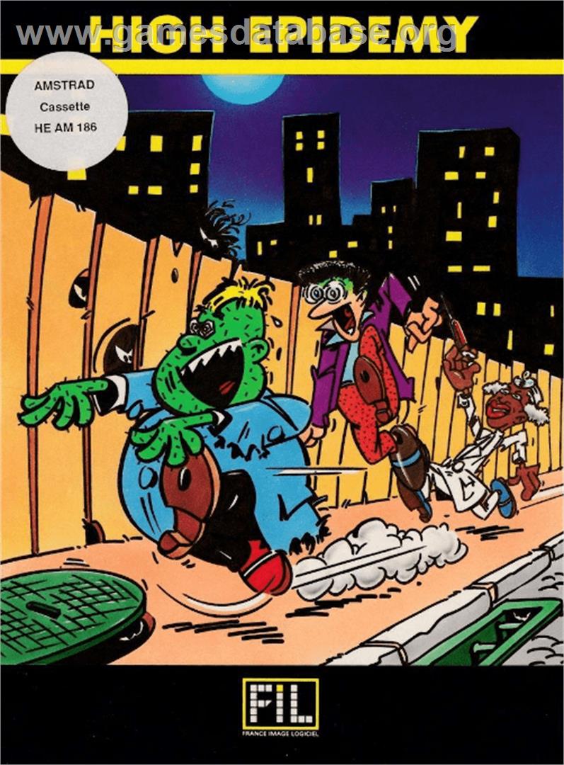 High Epidemy - Amstrad CPC - Artwork - Box