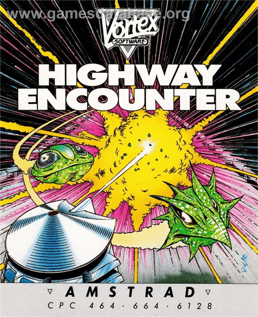 Highway Encounter - Amstrad CPC - Artwork - Box