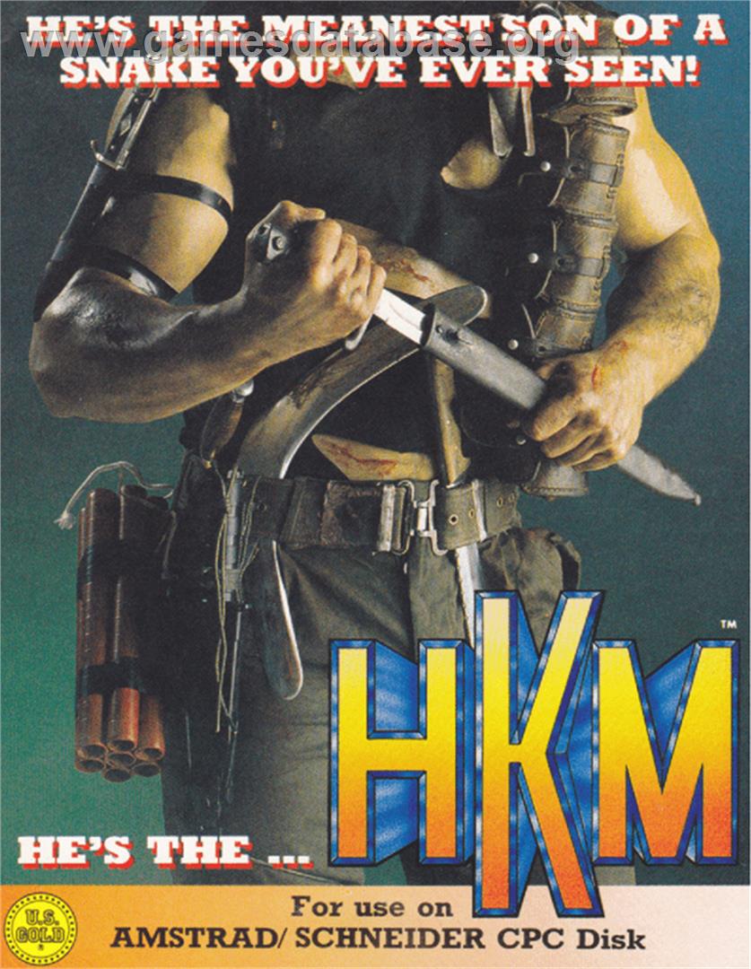 Human Killing Machine - Amstrad CPC - Artwork - Box