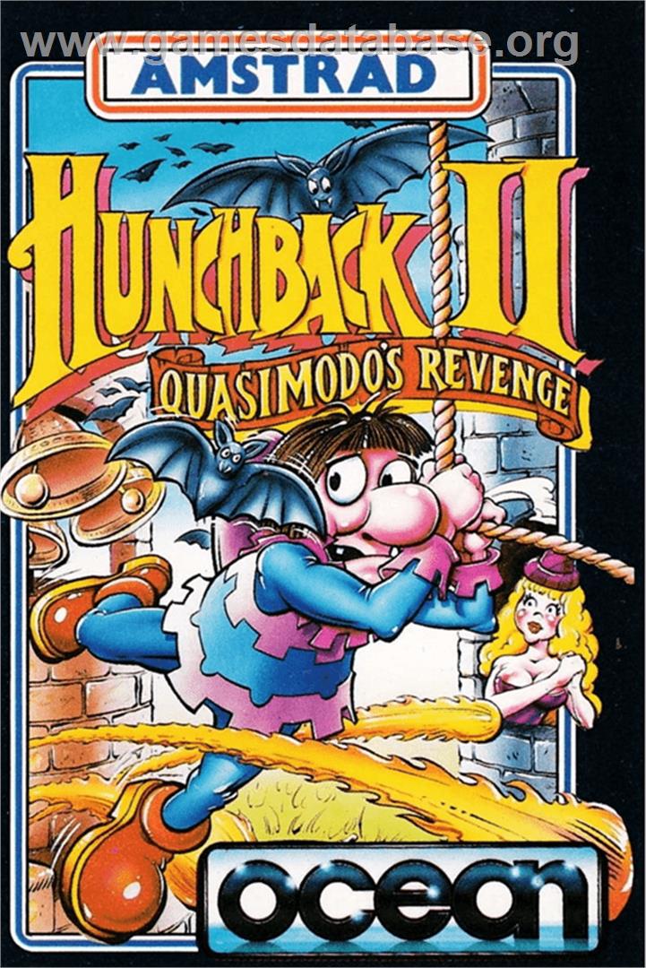 Hunchback 2 - Quasimodo's Revenge - Amstrad CPC - Artwork - Box