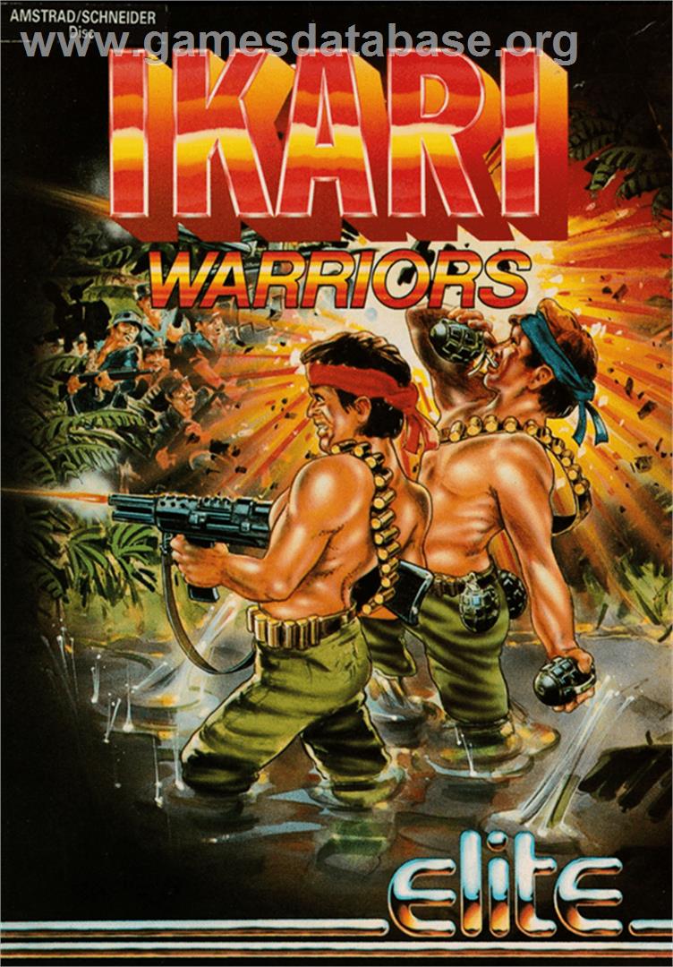 Ikari Warriors - Amstrad CPC - Artwork - Box