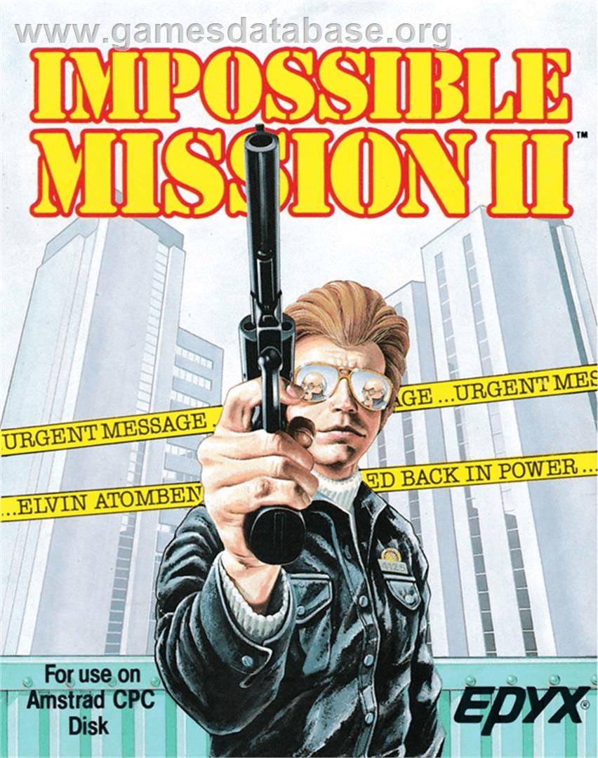 Impossible Mission 2 - Amstrad CPC - Artwork - Box
