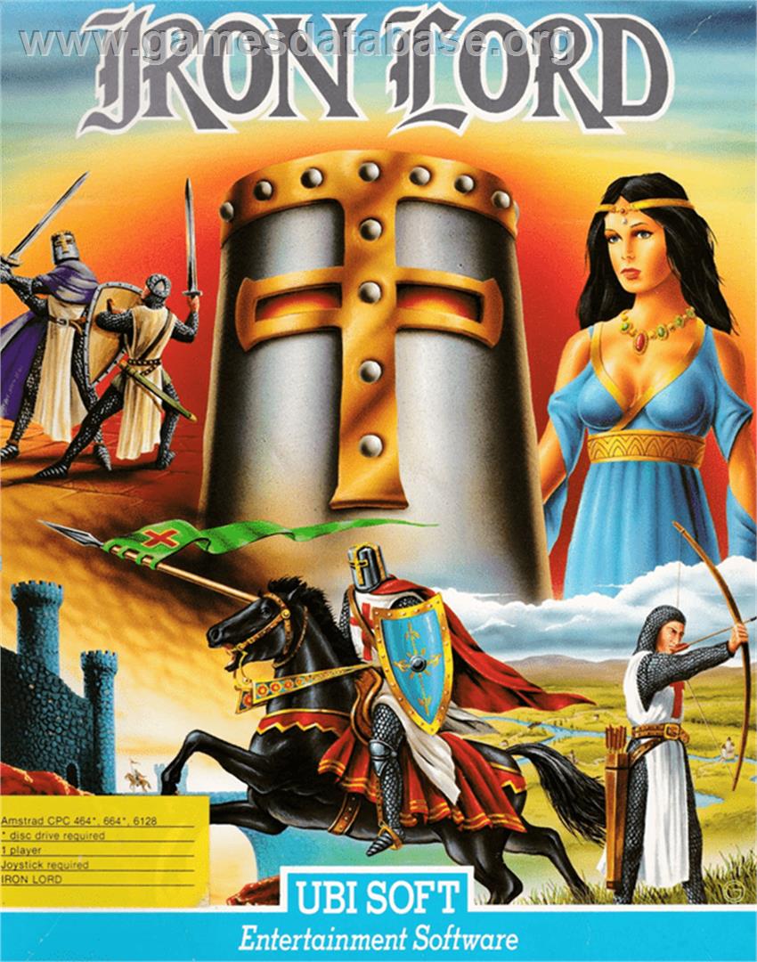 Iron Lord - Amstrad CPC - Artwork - Box
