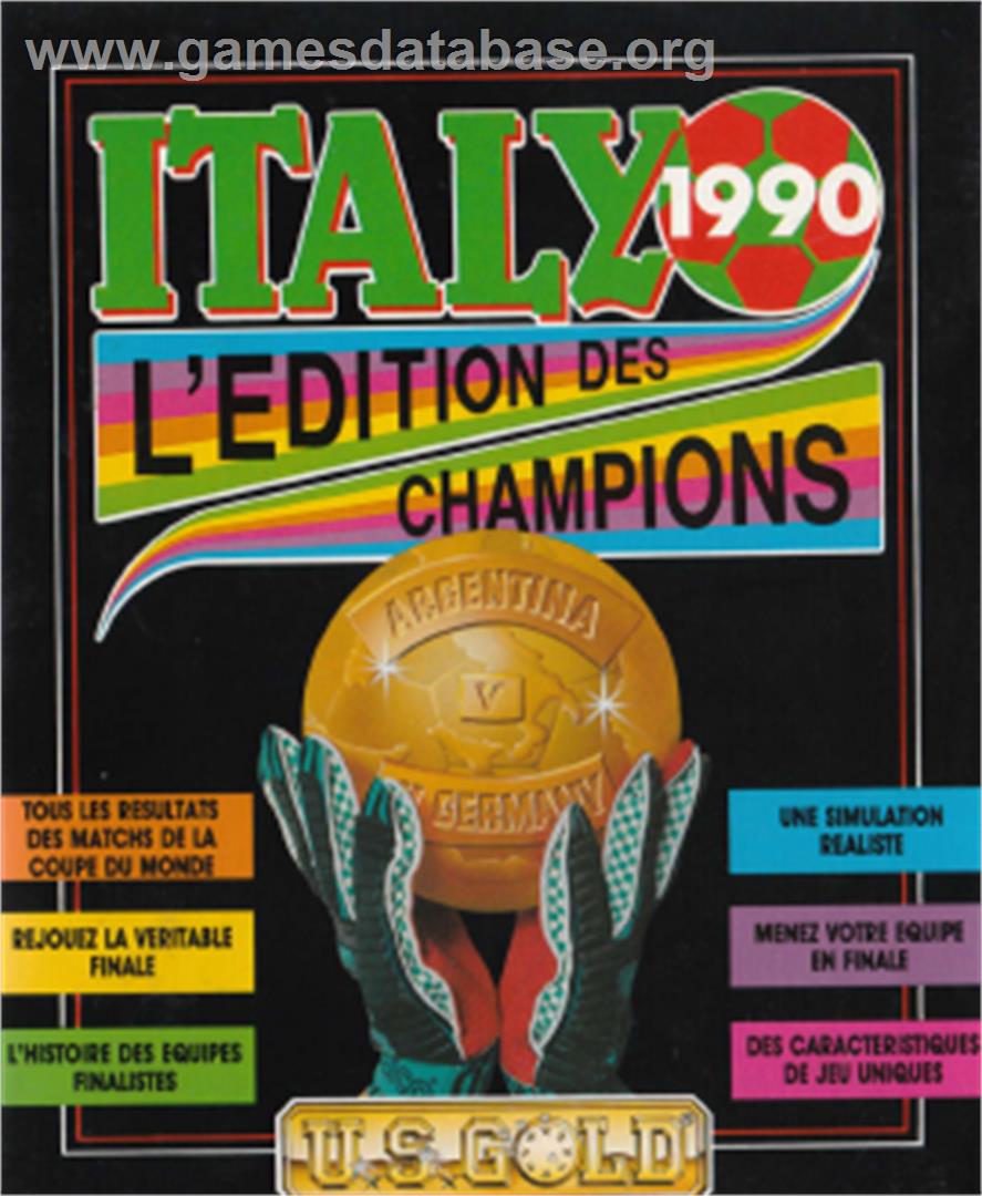 Italy 1990 - Winners Edition - Amstrad CPC - Artwork - Box