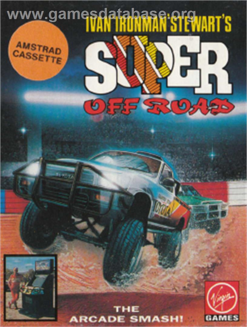 Ivan 'Ironman' Stewart's Super Off Road - Amstrad CPC - Artwork - Box
