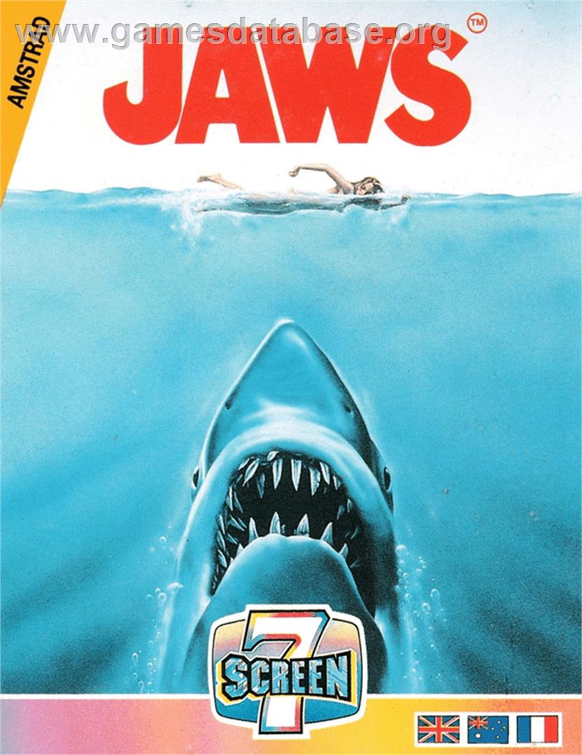 Jaws - Amstrad CPC - Artwork - Box