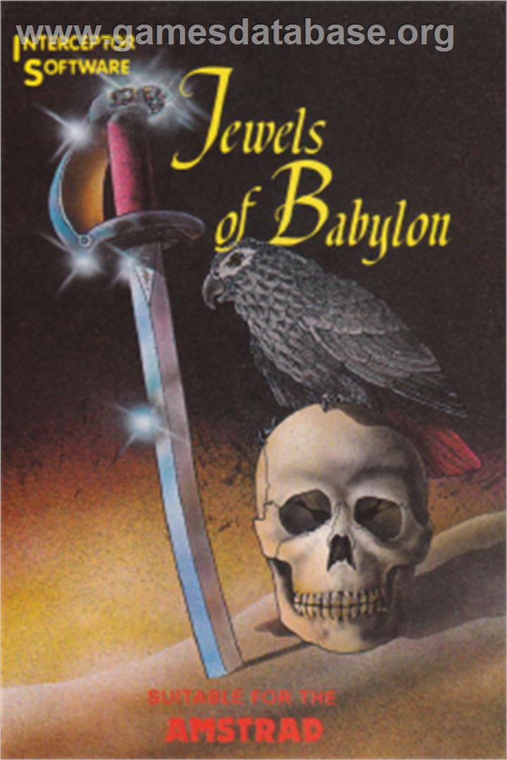 Jewels Of Babylon - Amstrad CPC - Artwork - Box
