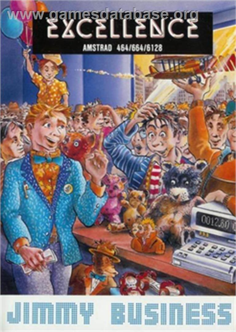 Jimmy Business - Amstrad CPC - Artwork - Box