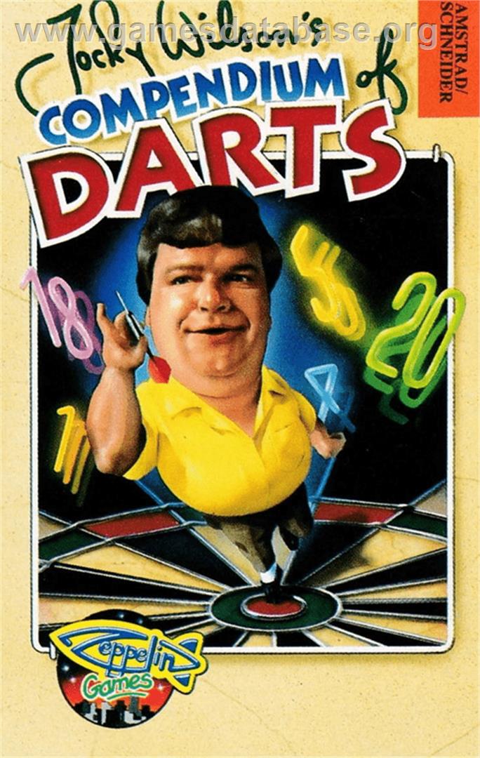 Jocky Wilson's Compendium of Darts - Amstrad CPC - Artwork - Box