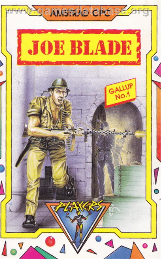 Joe Blade - Amstrad CPC - Artwork - Box