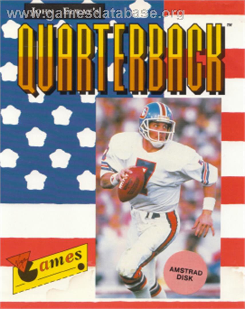 John Elway's Quarterback - Amstrad CPC - Artwork - Box