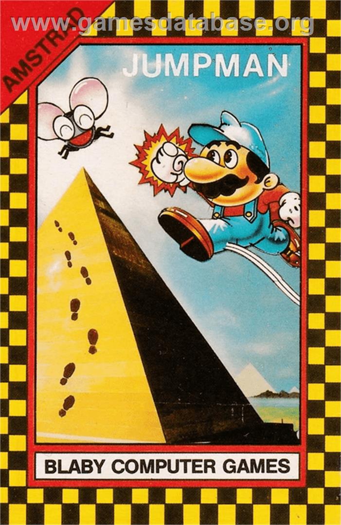 Jumpman - Amstrad CPC - Artwork - Box
