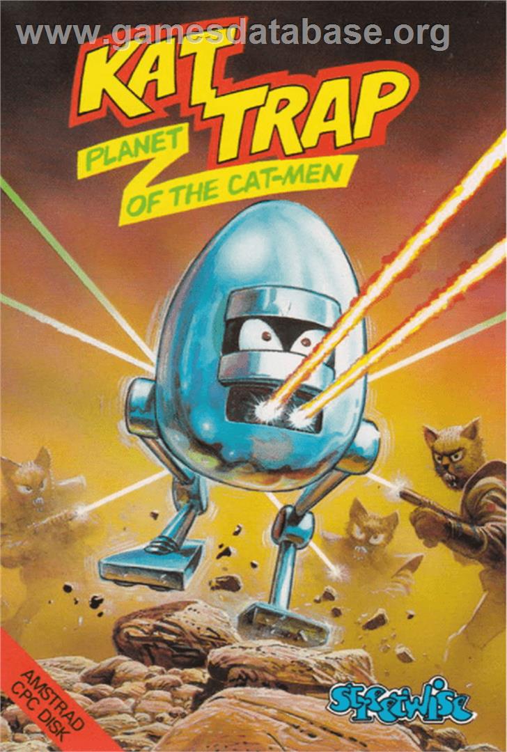 Kat Trap - Planet of the Cat-Men - Amstrad CPC - Artwork - Box