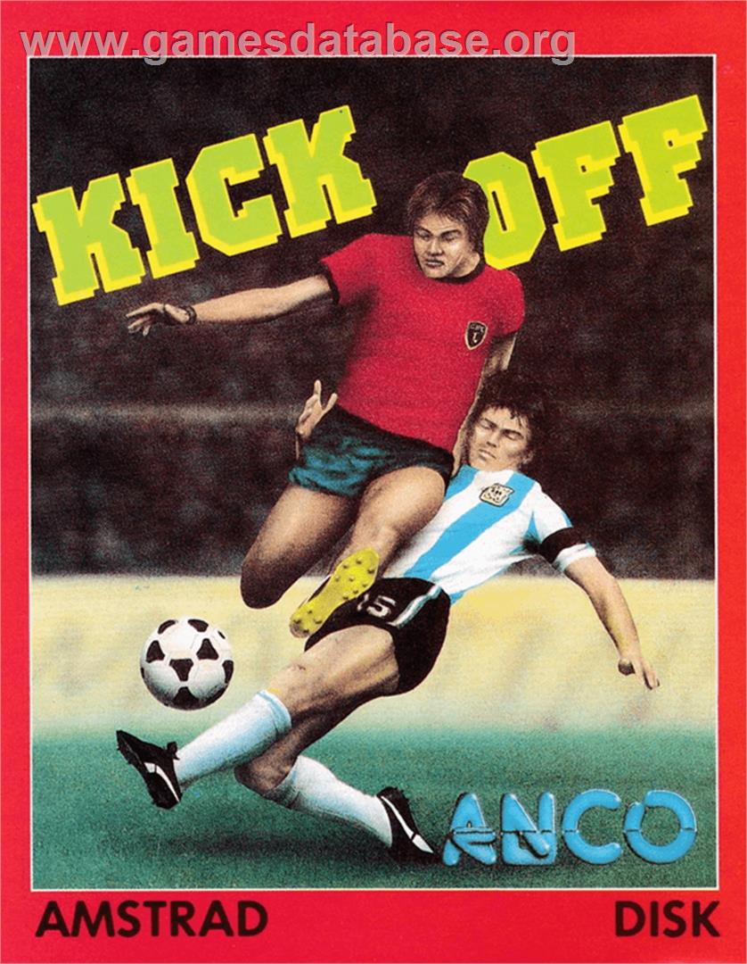 Kick Off - Amstrad CPC - Artwork - Box