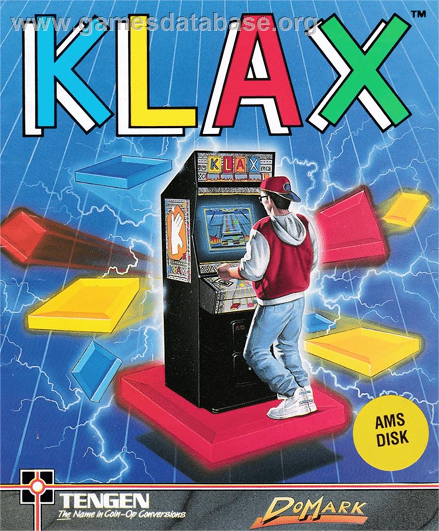Klax - Amstrad CPC - Artwork - Box