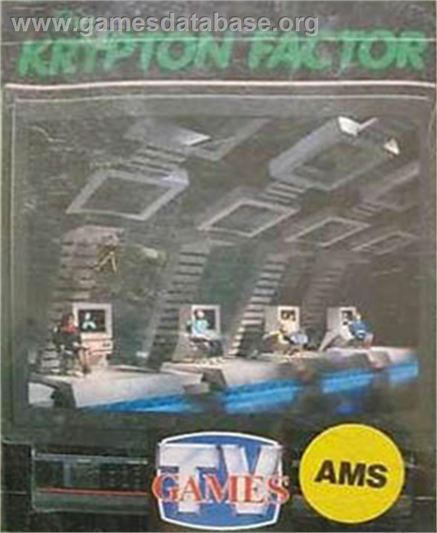 Krypton Factor, The - Amstrad CPC - Artwork - Box