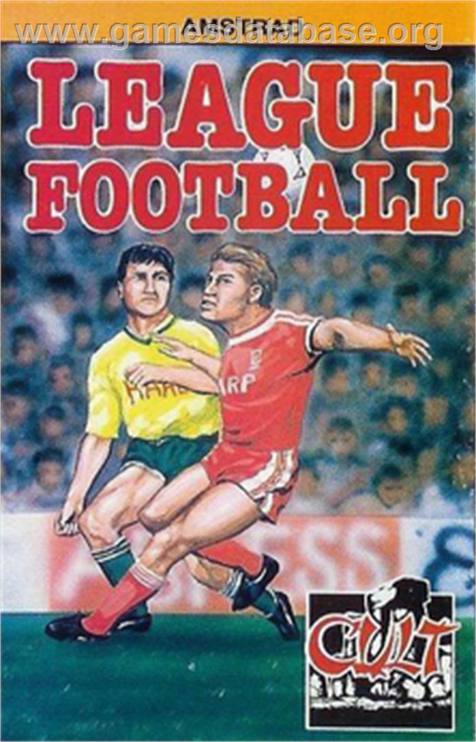 League Football - Amstrad CPC - Artwork - Box