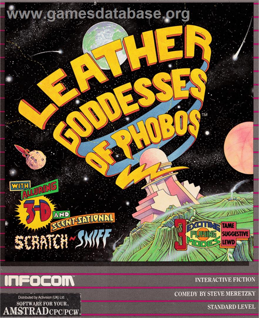 Leather Goddesses of Phobos - Amstrad CPC - Artwork - Box