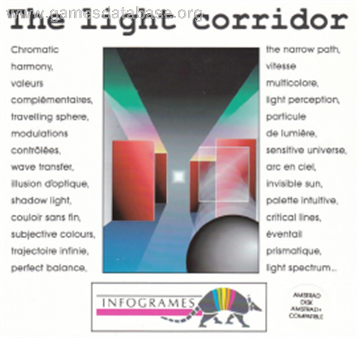 Light Corridor - Amstrad CPC - Artwork - Box