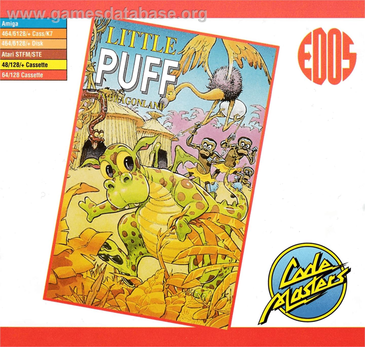 Little Puff in Dragonland - Amstrad CPC - Artwork - Box