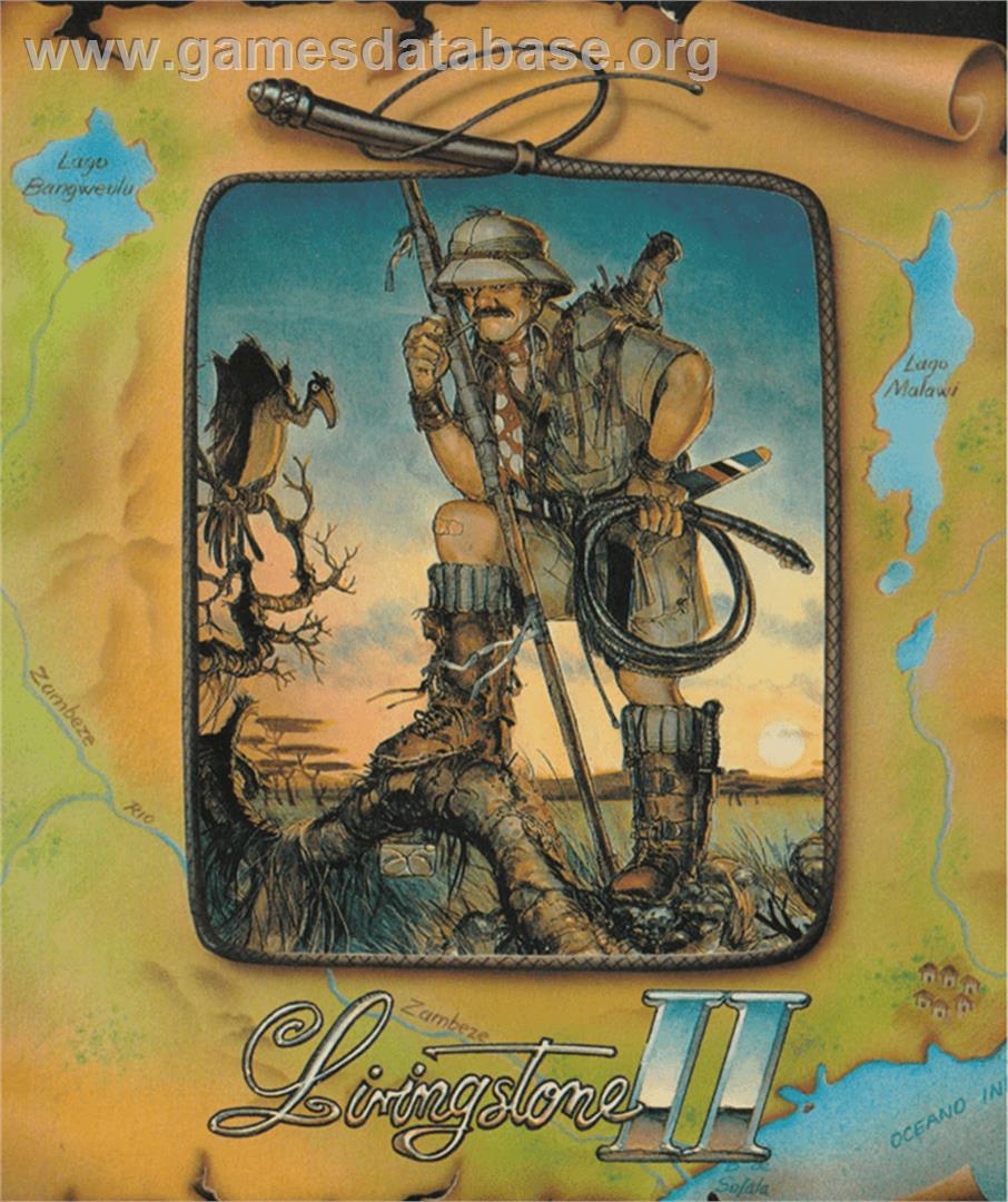Livingstone Supongo 2 - Amstrad CPC - Artwork - Box