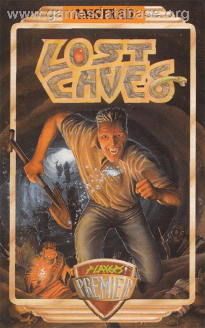 Lost Caves - Amstrad CPC - Artwork - Box