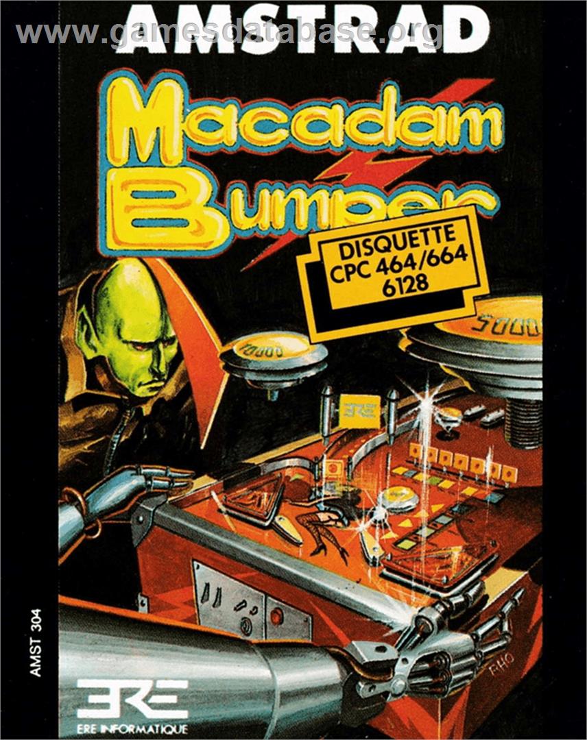 Macadam Bumper - Amstrad CPC - Artwork - Box
