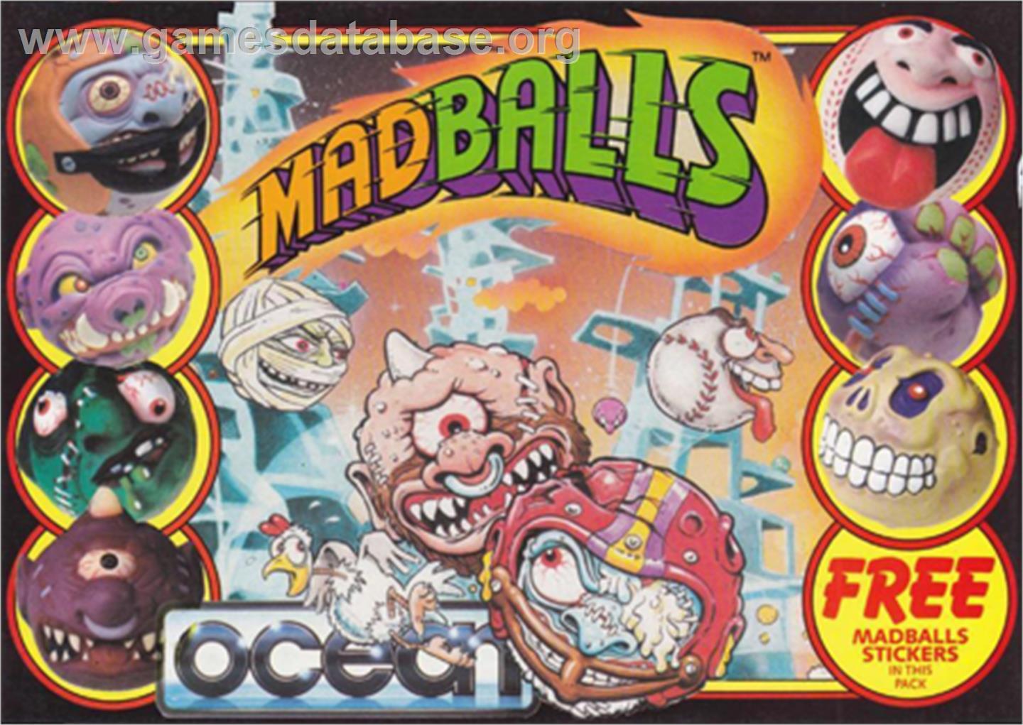 Madballs - Amstrad CPC - Artwork - Box