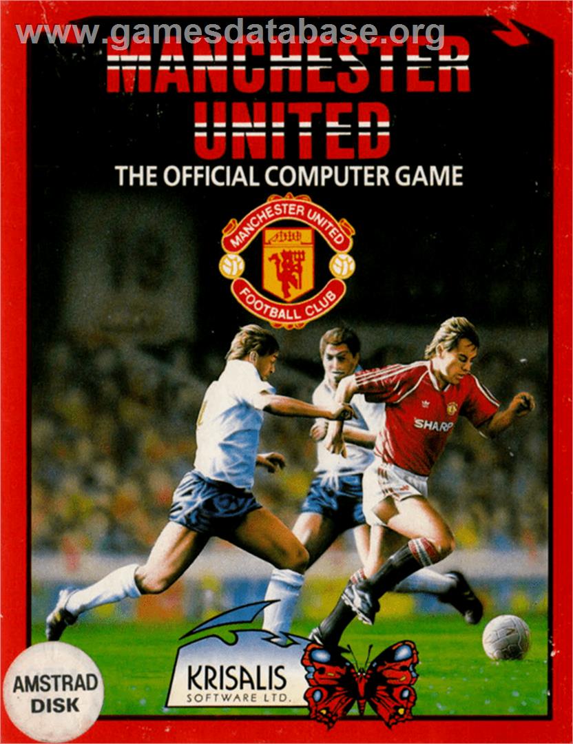 Manchester United - Amstrad CPC - Artwork - Box