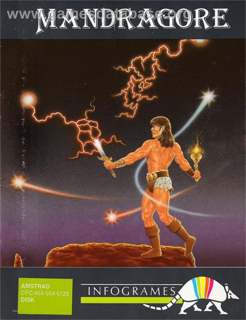 Mandragore - Amstrad CPC - Artwork - Box