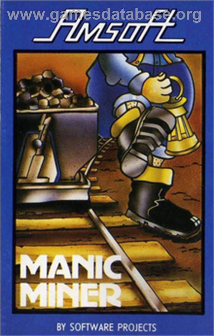 Manic Miner - Amstrad CPC - Artwork - Box