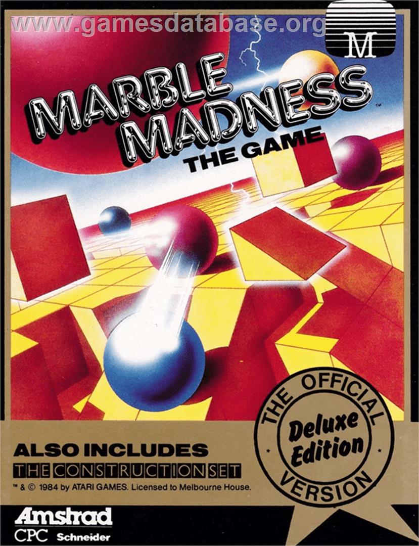 Marble Madness Deluxe Edition - Amstrad CPC - Artwork - Box