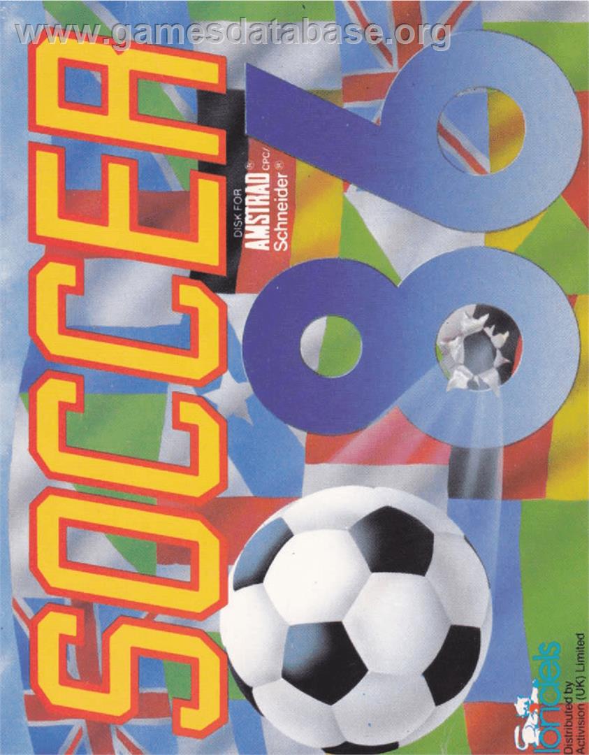 Marius Trésor Foot - Amstrad CPC - Artwork - Box