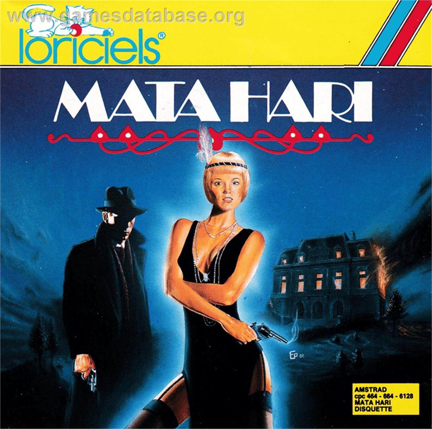 Mata Hari - Amstrad CPC - Artwork - Box