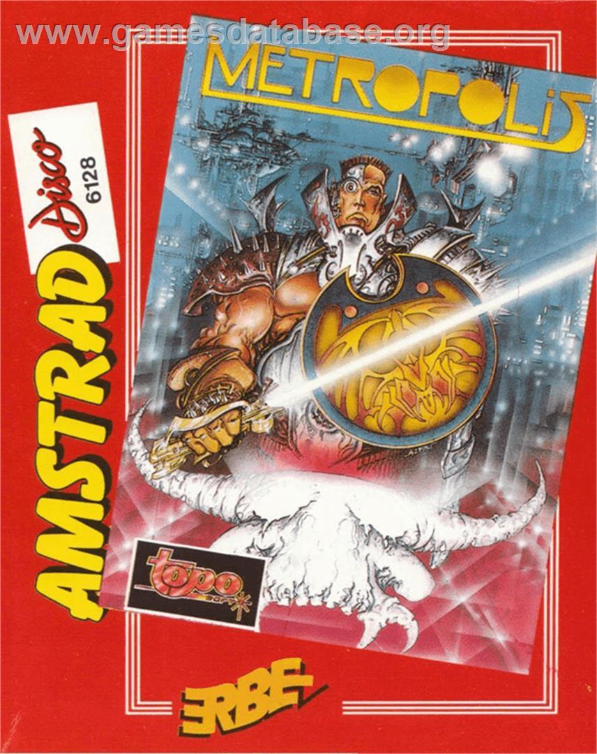 Metropolis (The Power House) - Amstrad CPC - Artwork - Box