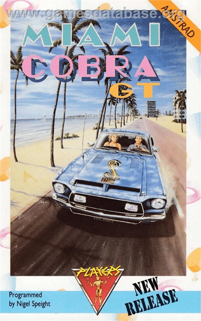 Miami Cobra GT - Amstrad CPC - Artwork - Box