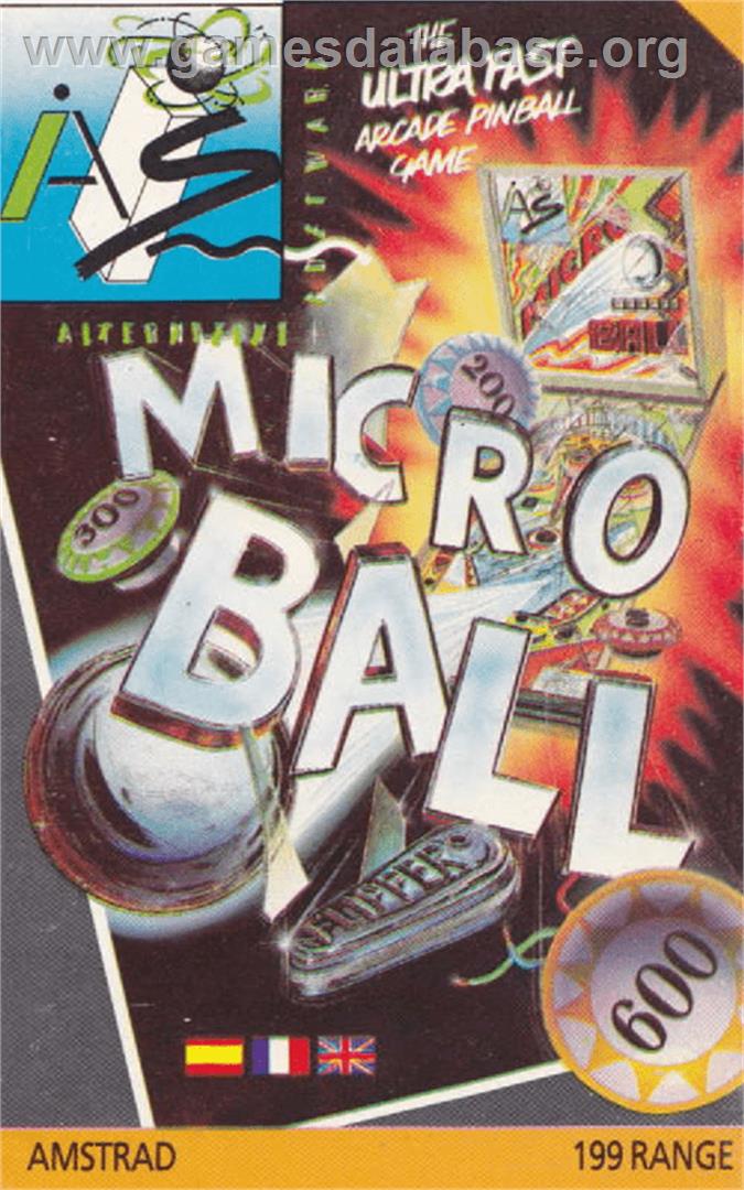 Micro Ball - Amstrad CPC - Artwork - Box