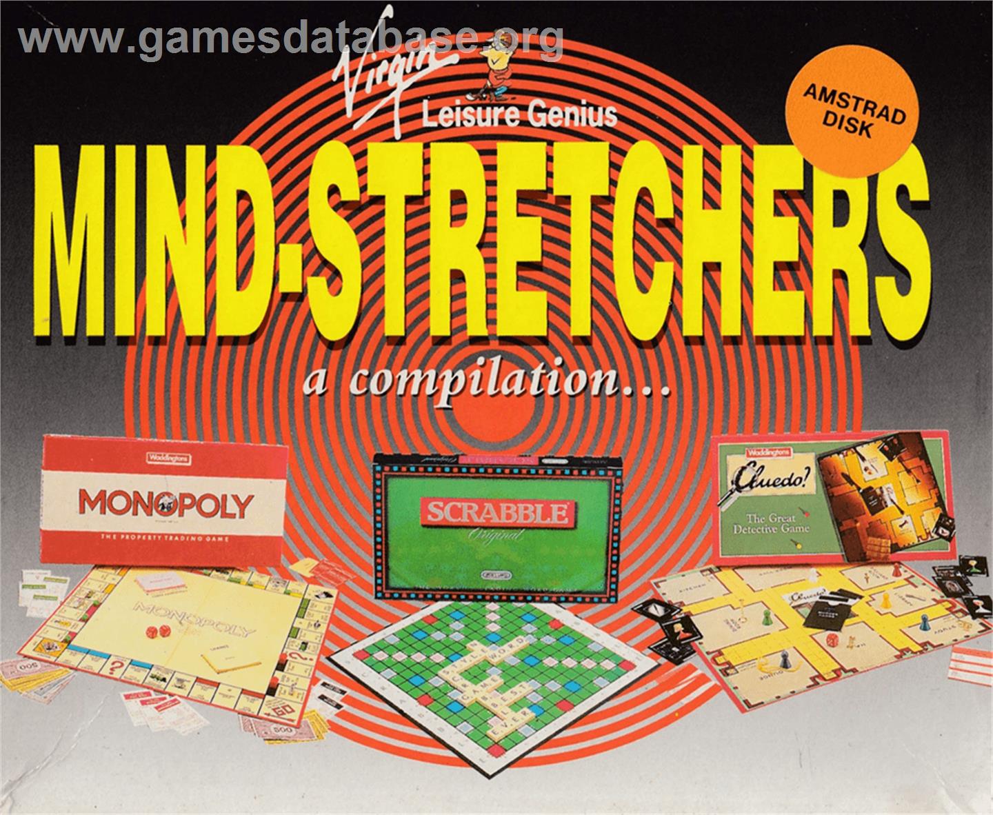 Mind-Stretchers - Amstrad CPC - Artwork - Box