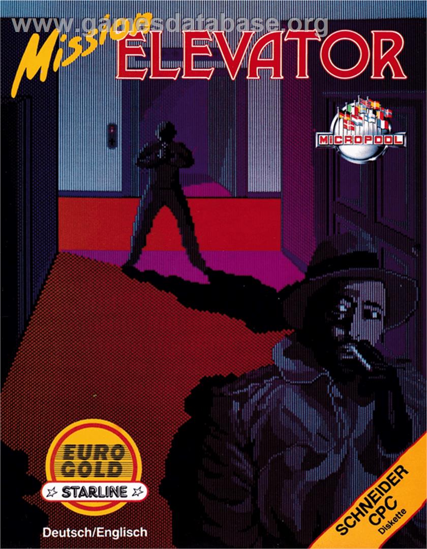 Mission Elevator - Amstrad CPC - Artwork - Box