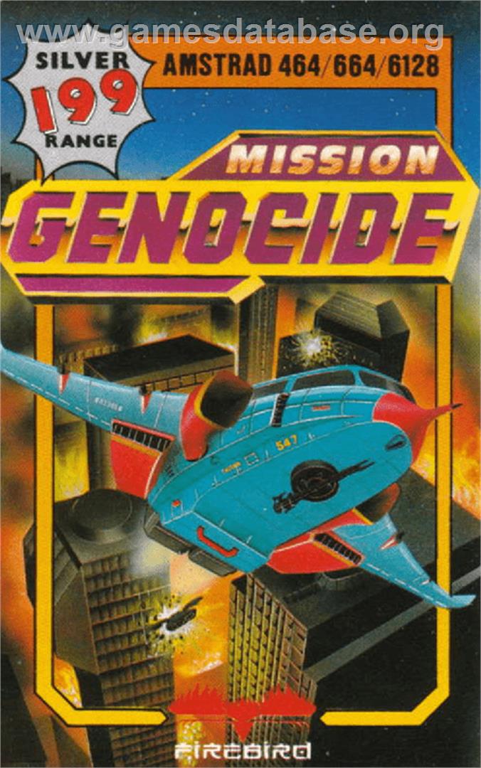 Mission Genocide - Amstrad CPC - Artwork - Box