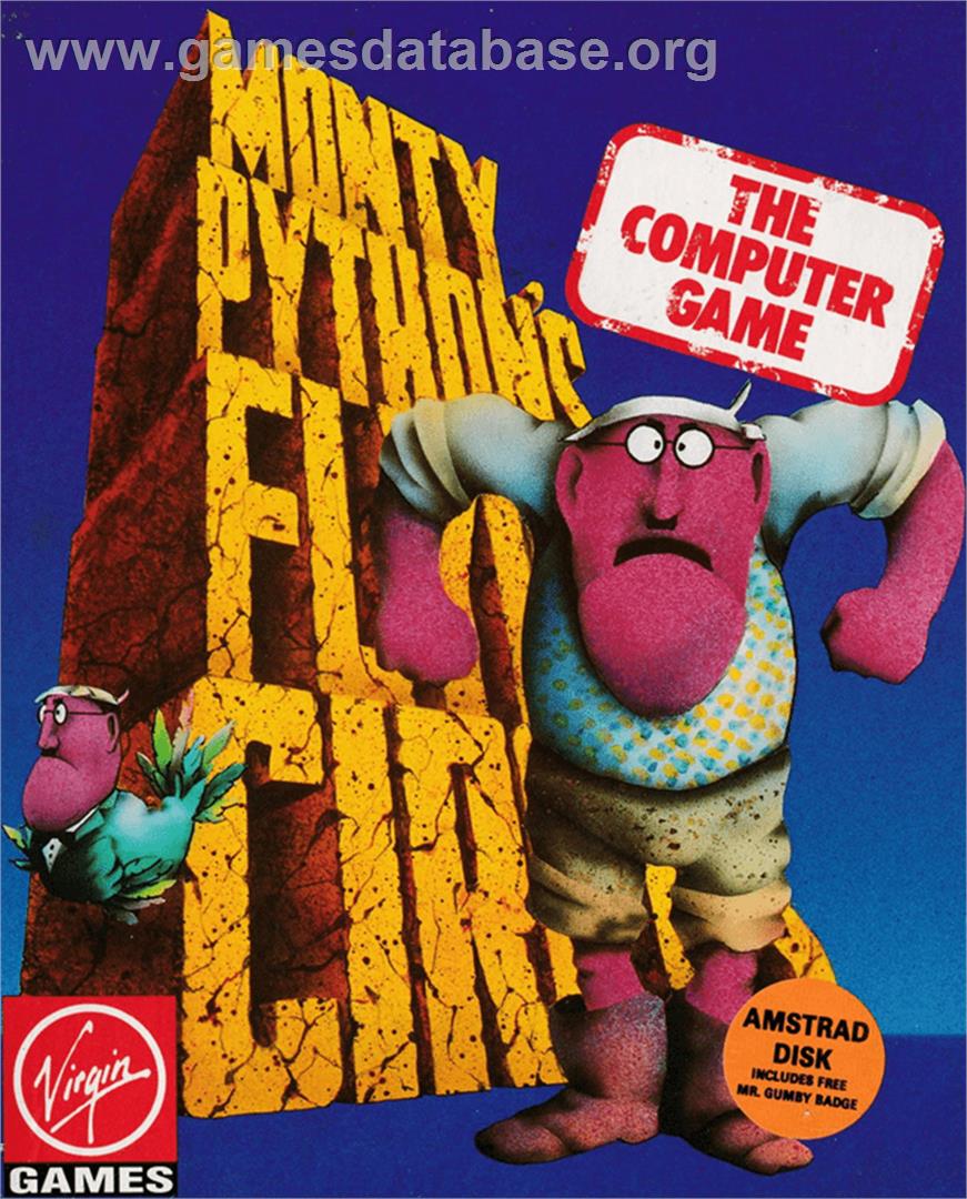 Monty Python's Flying Circus - Amstrad CPC - Artwork - Box