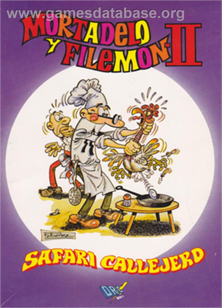 Mortadelo y Filemon 2 - Amstrad CPC - Artwork - Box