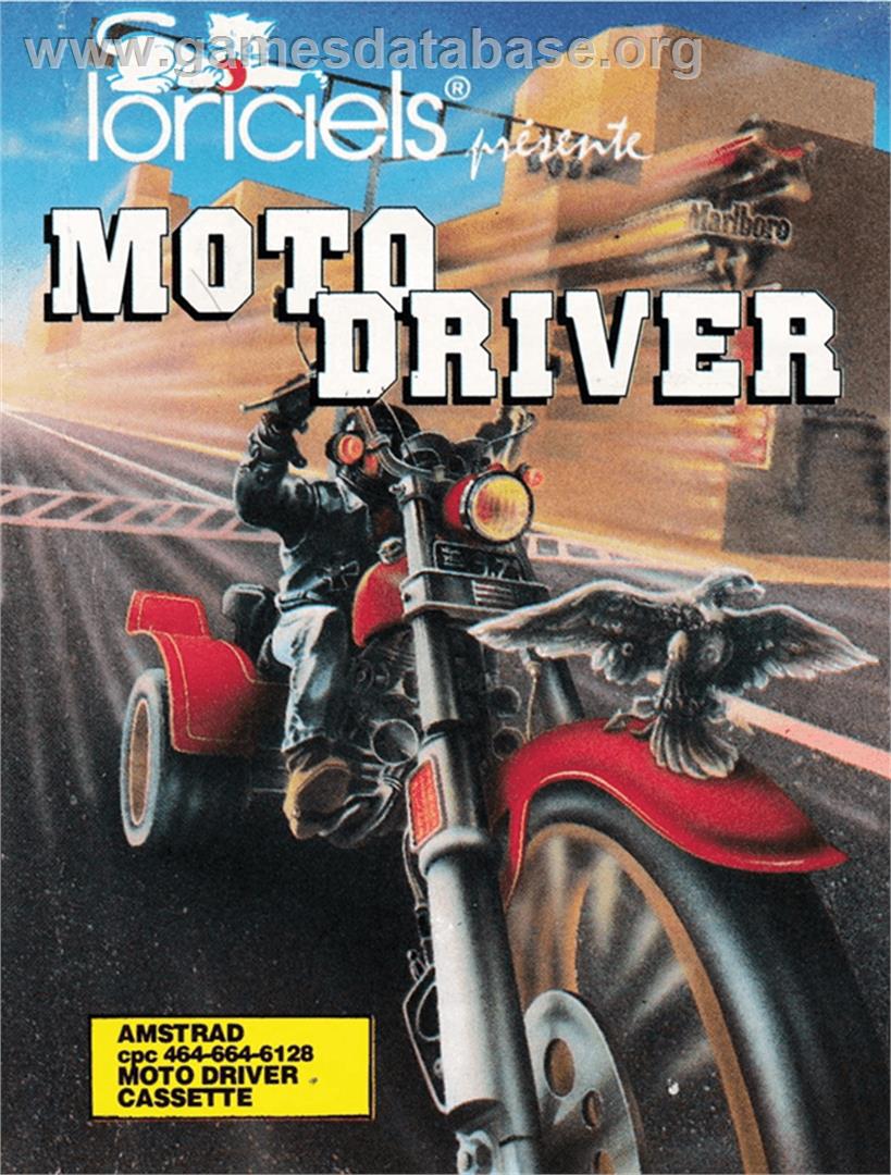 Moto Driver - Amstrad CPC - Artwork - Box
