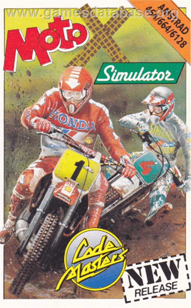 Moto X Simulator - Amstrad CPC - Artwork - Box