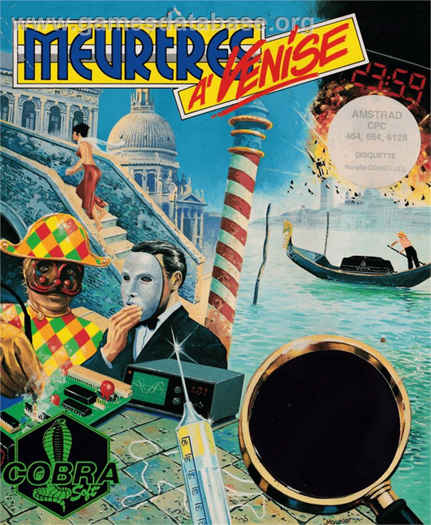 Murders in Venice - Amstrad CPC - Artwork - Box