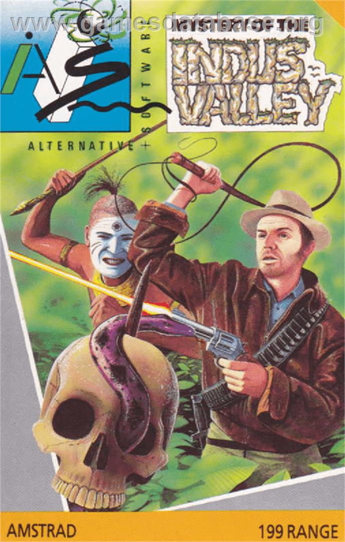 Mystery Of The Indus Valleys - Amstrad CPC - Artwork - Box